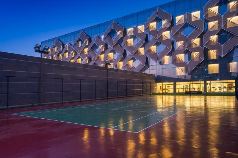 Crowne Plaza Riyadh - Rdc Hotel & Convention By Ihg Luaran gambar The sports hall